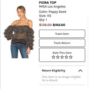 Miss Los Angeles bell sleeve top